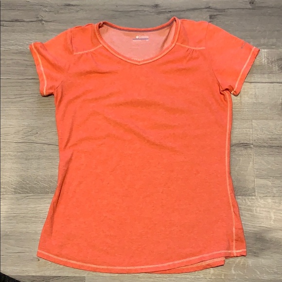 Columbia Tops - Columbia thistle ridge cap sleeve t-shirt